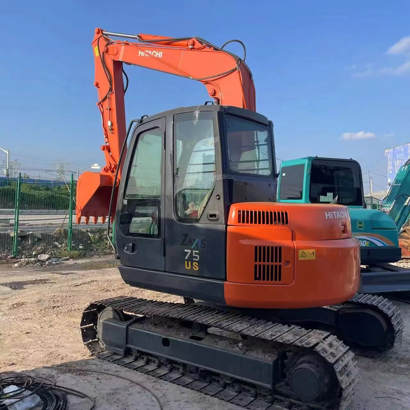 7.1 ton Gebruikte originele Hitachi Zx70 Zx75 mini graafmachine 0,33m3