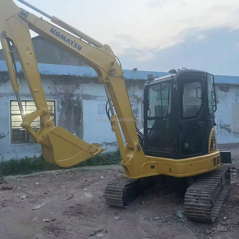 100% Japan gebruikte graafmachines Komatsu PC55 lage prijs tweedehands graafmachine Komatsu pc55 te koop