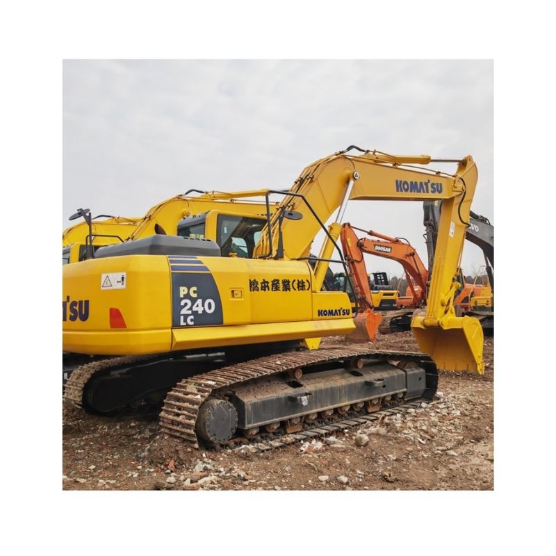 Gebruikte Hydraulische Grote komatsu pc240 graafmachine Crawler 24ton tweedehands Graafmachines Japan Merk origineel Komatsu pc240 Pc200-8