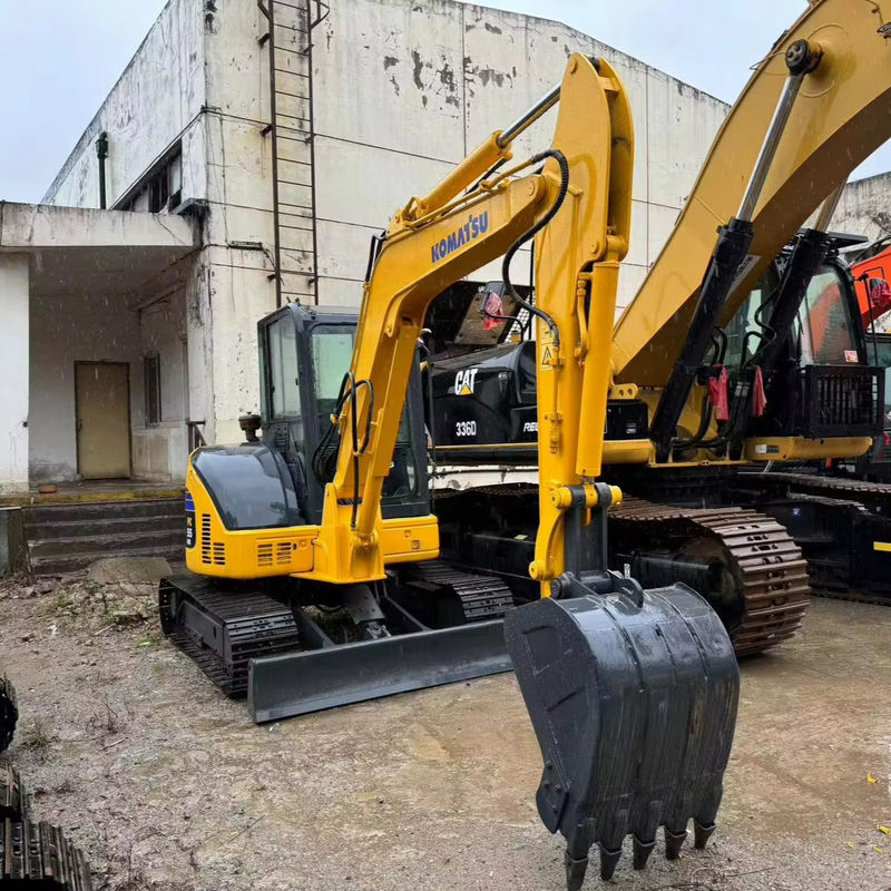 Gebruikte graafmachine komatsu pc55/goede staat tweedehands lage prijs graafmachine komatsu pc55