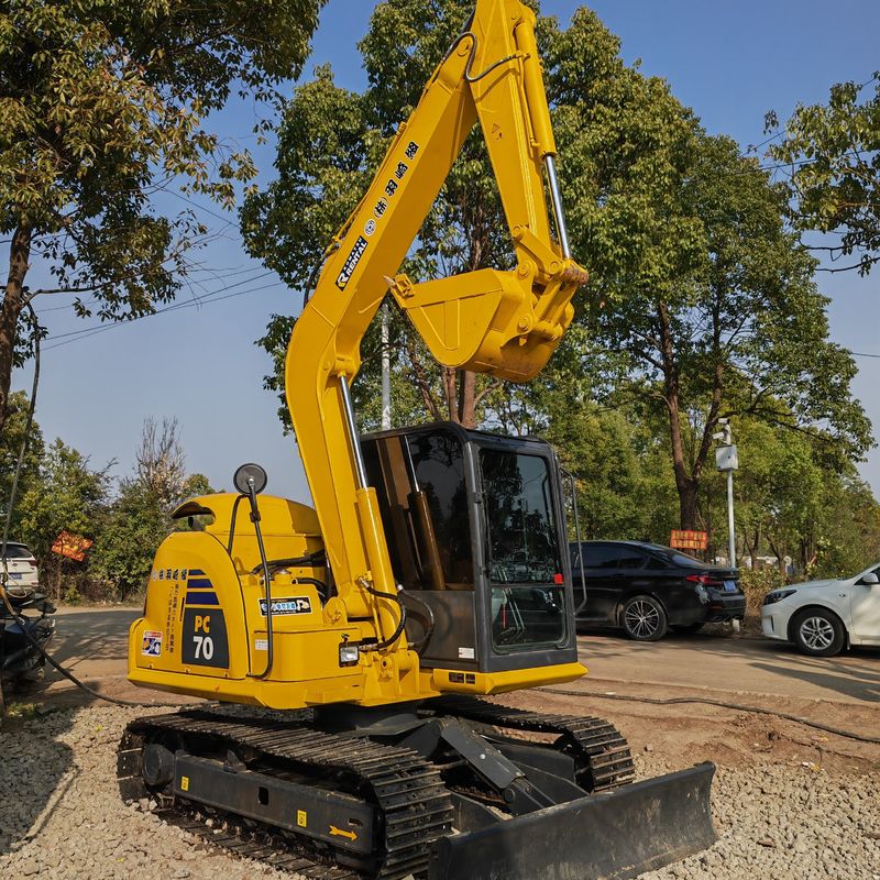 laag werktijd gebruikt graafmachine komatsu pc70-8/hoogvermogen gebruikt graafmachine komatsu pc70-8