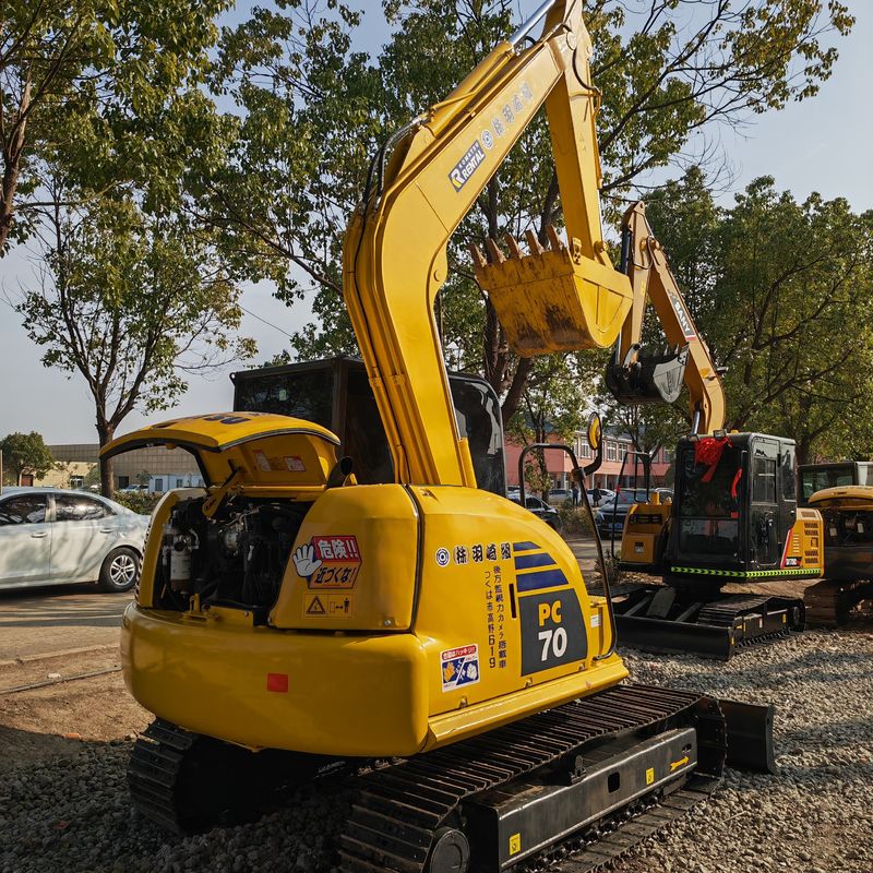 laag werktijd gebruikt graafmachine komatsu pc70-8/hoogvermogen gebruikt graafmachine komatsu pc70-8