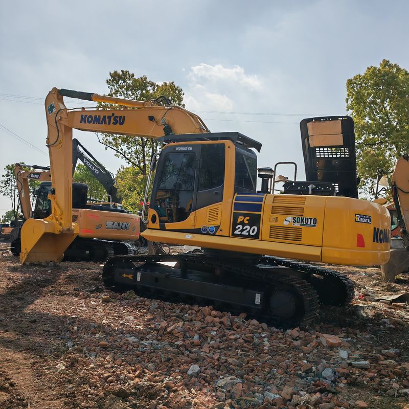 22 ton Gebruikte graafmachine Komatsu PC 220 8 Tweedehands Komatsu PC220 8