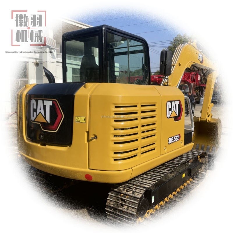 Verbetering van de werkdoeltreffendheid en flexibiliteit mini gebruikte graafmachines CAT 305.5 voor verkoop