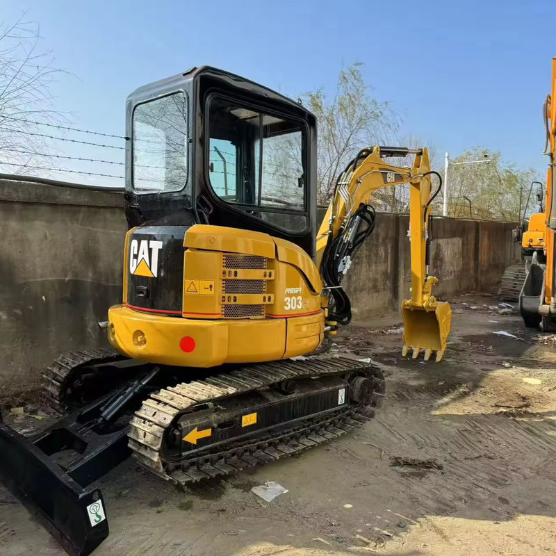 Betrouwbare kwaliteit fabrieksprijs trekker mini gebruikte graafmachines CAT 303 voor thuiswerk