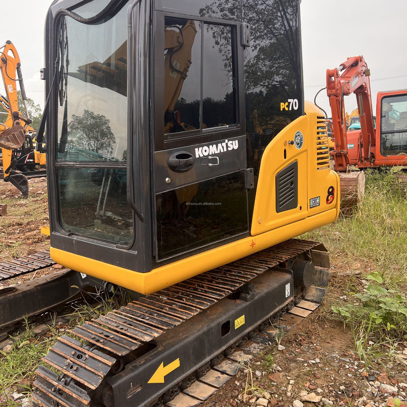Hoge kracht motor gebruikt KOMATSU PC130 te koop / tweedehands middelgrote graafmachine KOMATSU PC130