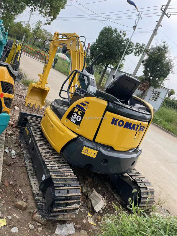 mini crawler graafmachine op voorraad gebruikte komatsu pc30/lage prijs gebruikte komatsu mini digger pc 30 te koop