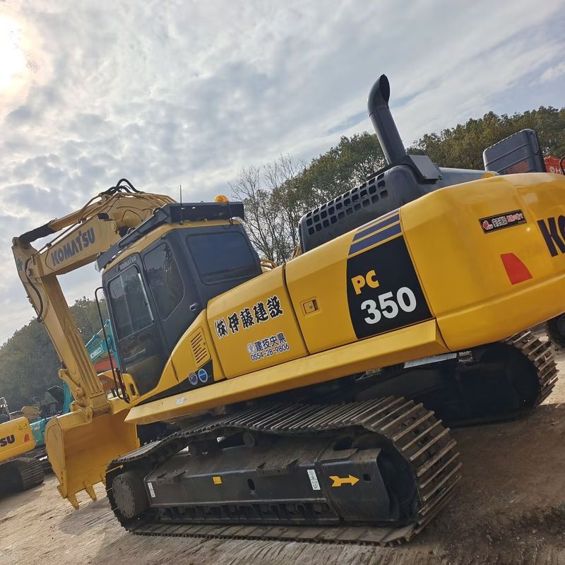 originele kleur gebruikte graafmachine komatsu pc350-7/tweedehands graafmachine komatsu pc350-7 te koop