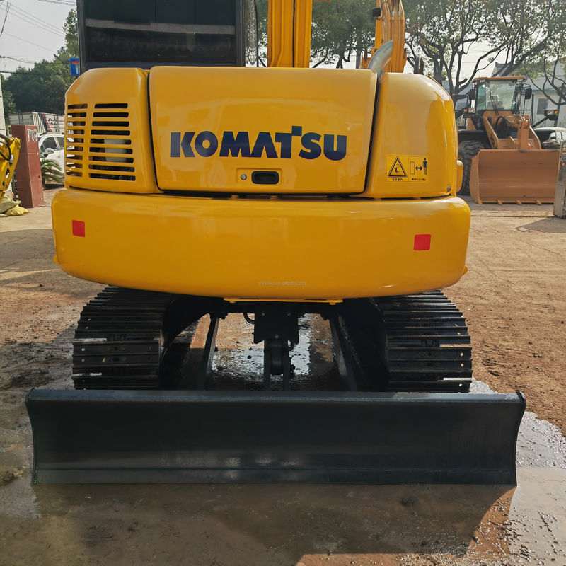 7 Ton Gebruikte Komatsu Pc70 8 Tweedehands Pc70 8 Komatsu 7000KG 0.3m3 Emmercapaciteit