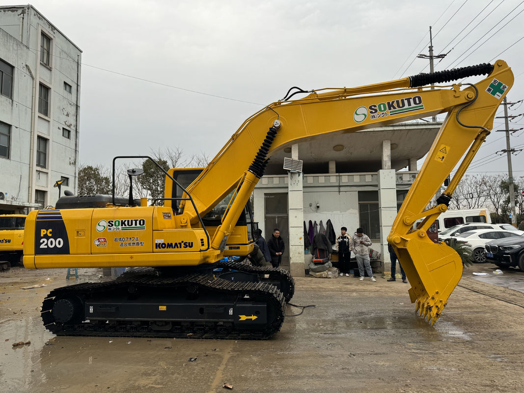 20 ton tweedehands graafmachine Komatsu PC200 Graafmachine Crawler Type