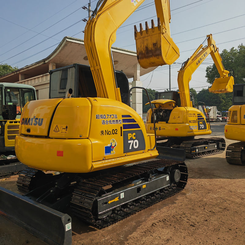 Japanse merk Komatsu PC70 PC78 PC60 PC55 tweedehands 6,5 ton