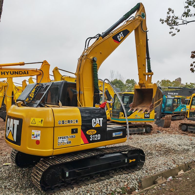 AVE-certificaat Japan gebruikte mini graafmachine Caterpillar CAT312D 320D 330D tweedehands graafmachine