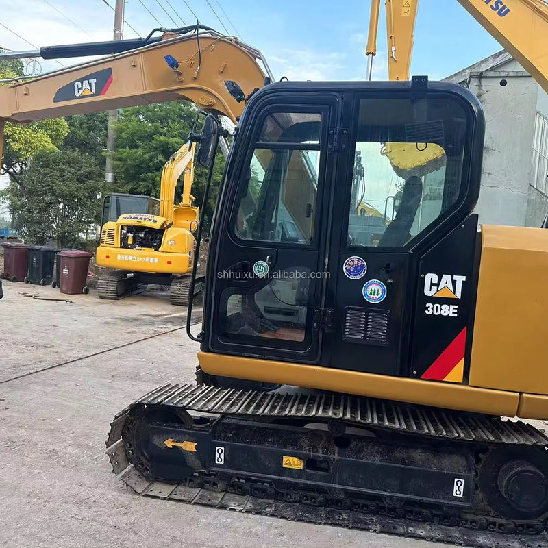 zware machine gebruikte graafmachine CAT 308E tweedehands graafmachine kat 308e lage werktijden