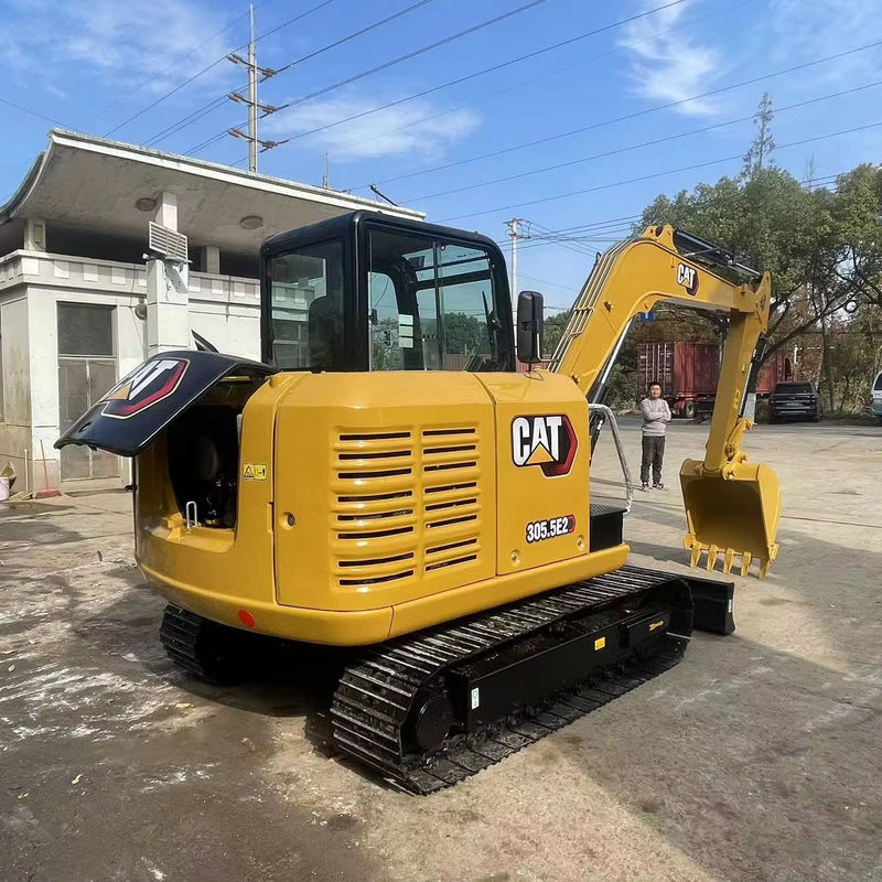 Gebruikte graafmachines CAT 305.5E goedkope prijs gebruikte graafmachine 5T CAT305.5 spots /bouwmachines CAT305.5 5T tweedehands graafmachine