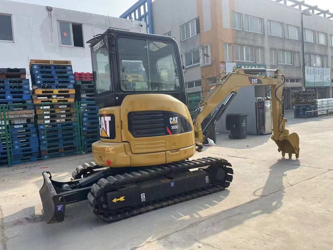 hoge kwaliteit gebruikte kat 303 tweedehands graafmachine 303 originele motor gebruikte mini graafmachine kat 303