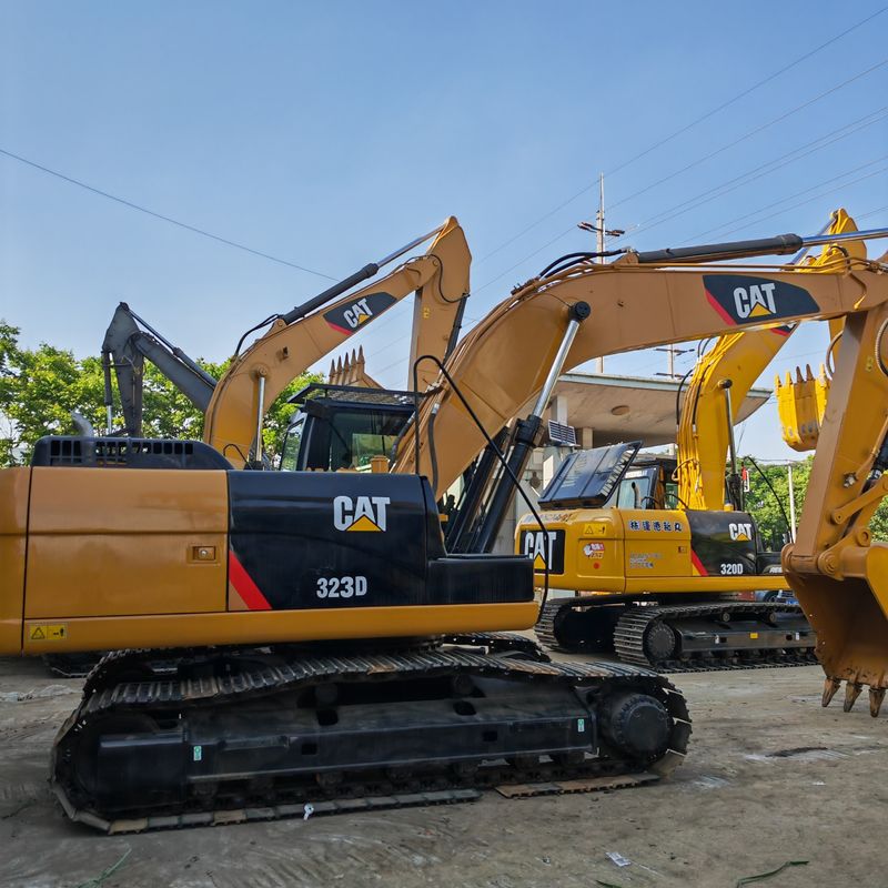 gebruikte kruipgraver cat 323d/goede kwaliteit tweedehands graver cat 323d