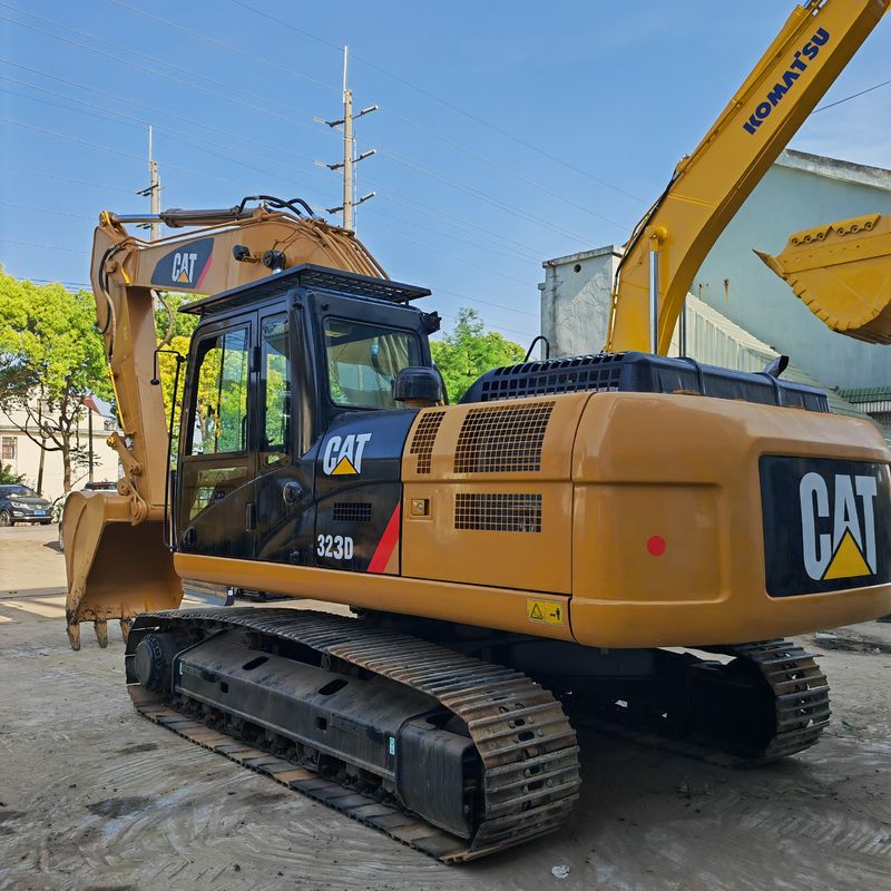 gebruikte kruipgraver cat 323d/goede kwaliteit tweedehands graver cat 323d