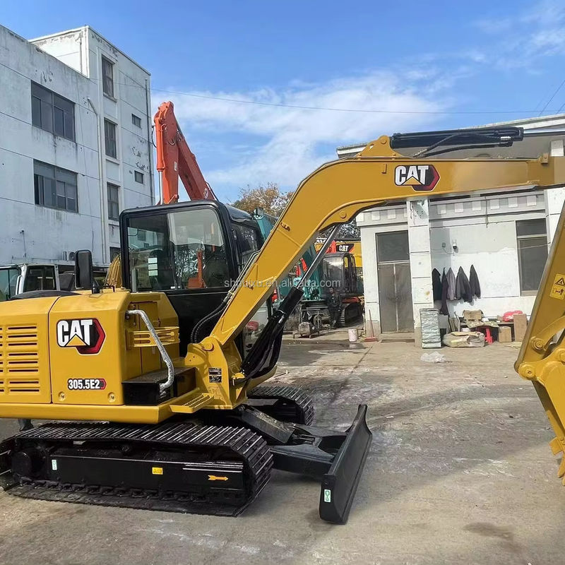 kat gebruikt 305.5e graafmachine kruiper 305e/goede kwaliteit tweedehands graafmachine kat 305.5e te koop