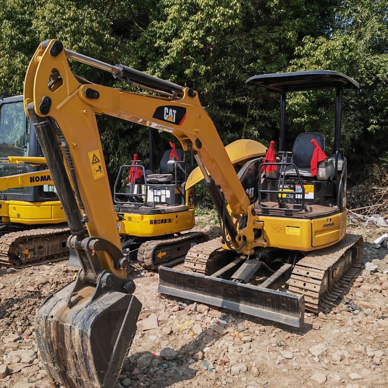 Gebruikte graafmachine mini cat 303/tweedehands originele motor cat 303 met goedkope prijs te koop