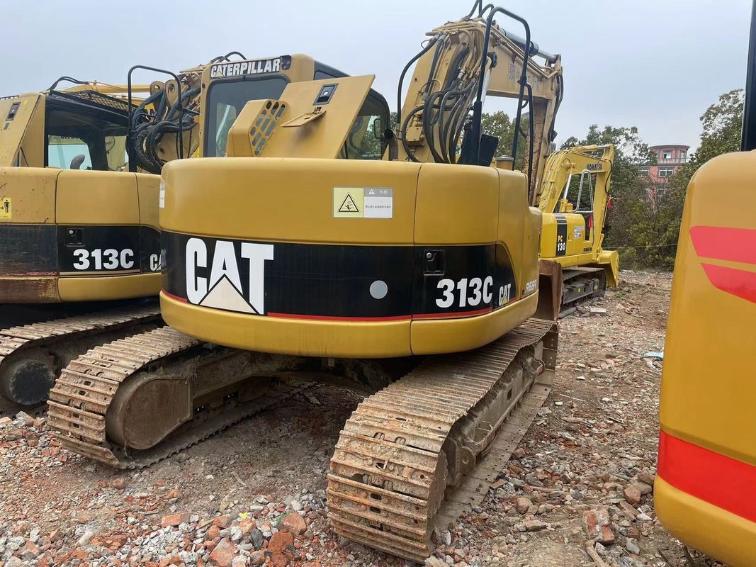 Gebruikte graafmachine van 13 ton cat 313c/hoog graafvermogen tweedehands graafmachine cat 313c