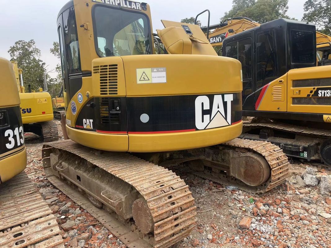 gereed te verzenden tweedehands graafmachine cat313c/crawler graafmachine gebruikt cat 313c te koop