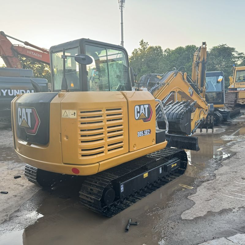 Voldoen aan de EU-emissie normen gebruikt graafmachines graver CAT 305.5E2 hebben EPA en CE certificaten beste kwaliteit beste prijs