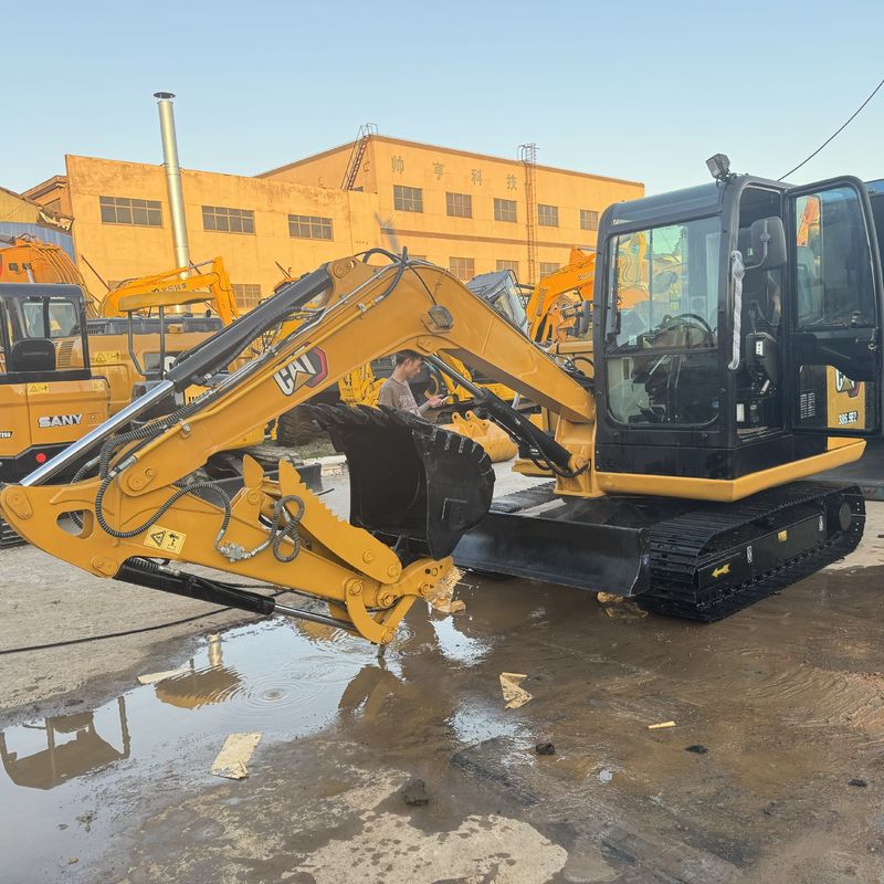 Voldoen aan de EU-emissie normen gebruikt graafmachines graver CAT 305.5E2 hebben EPA en CE certificaten beste kwaliteit beste prijs