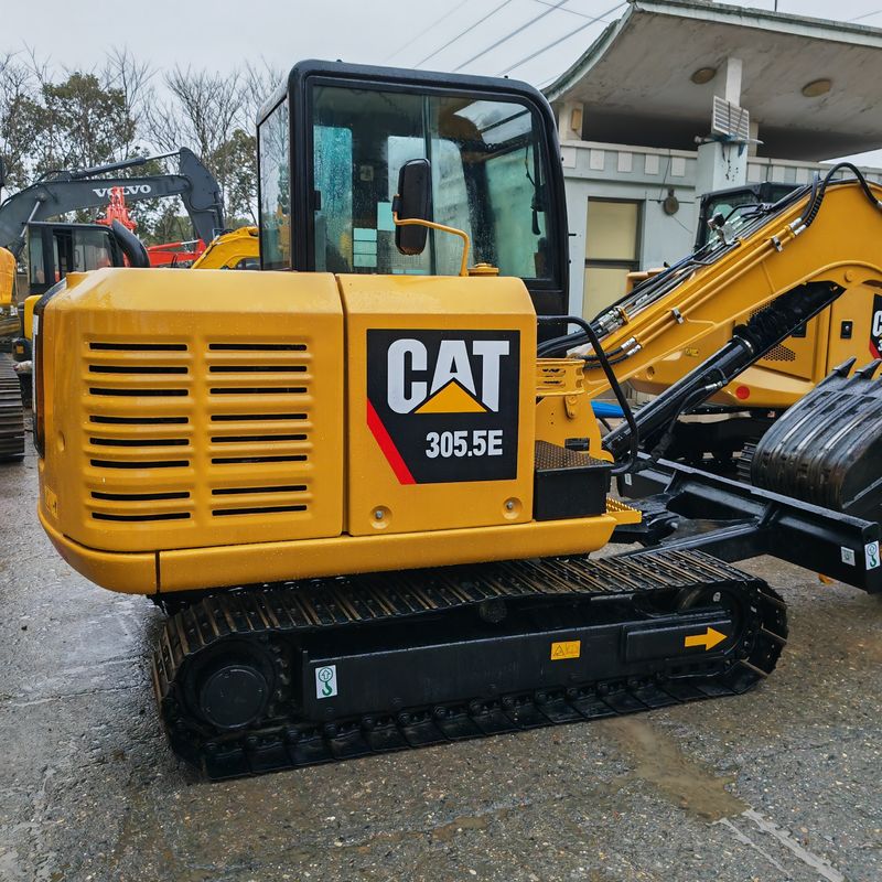 Gebruikte CAT 305.5E mini graafmachine zonder staart Caterpillar 305.5 mini graafmachine lage prijs CAT302 CAT305.5 CAT306 CAT304 CAT305 te koop