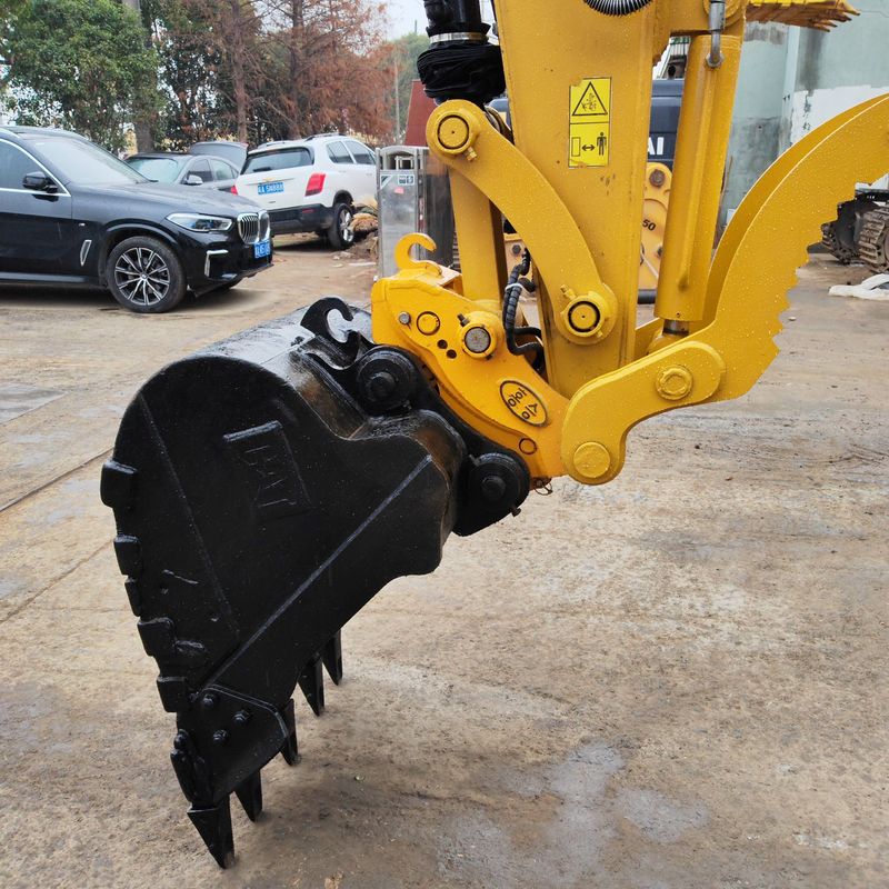 crawler excavator CE/EPA 7 ton kleine machine gebruikte mini-excavator CAT 307.5 te koop 306 307.5 308 in goede staat
