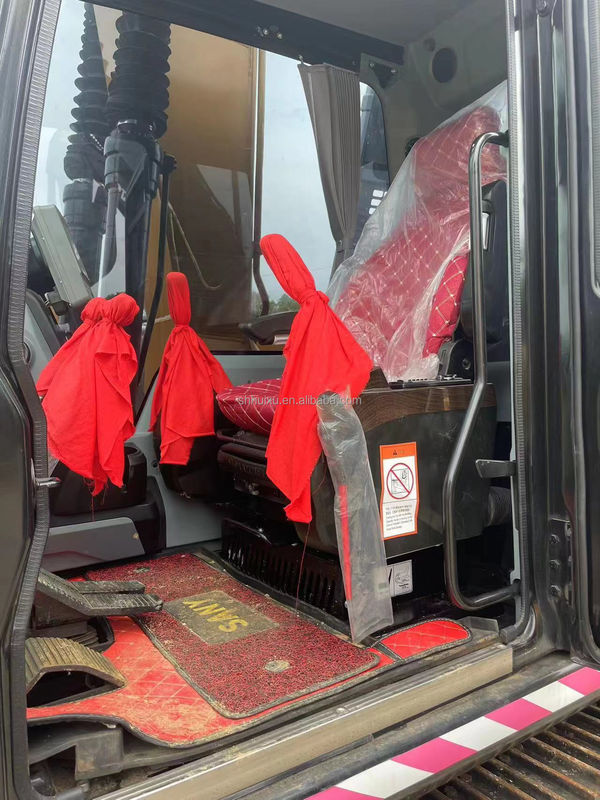 Bijna nieuw 95% 13,5 ton Sany SY135 gebruikte graafmachine graver tweedehands kruiper mini China merk sany te koop