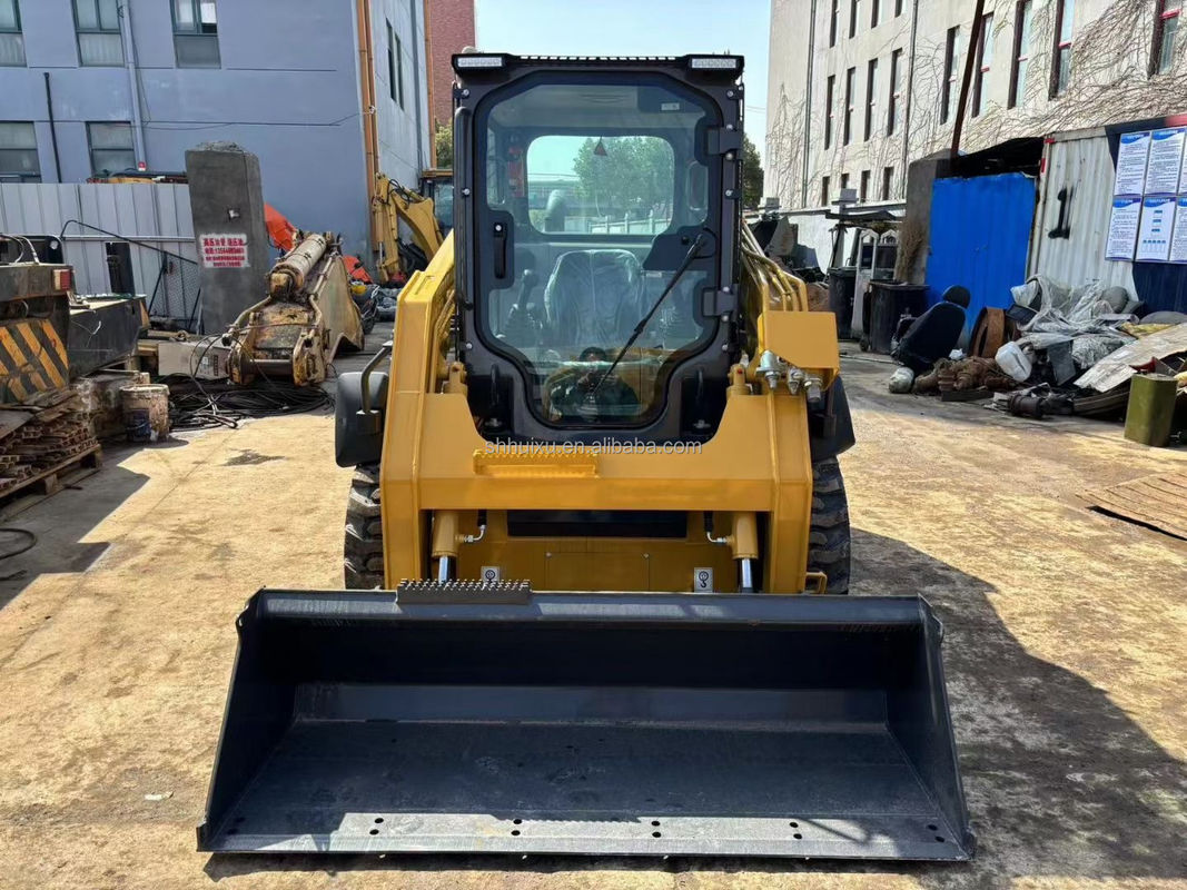 gebruikte glijmachine CAT 246D3 Caterpillar wielgraafmachine Japan originele wielgraafmachines