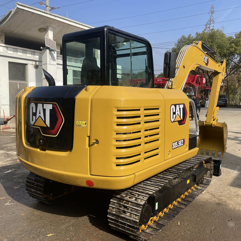 originele rups CAT 305.5E graafmachine koop gebruikte graafmachines CAT305.5E graver goedkope prijs met lage uren
