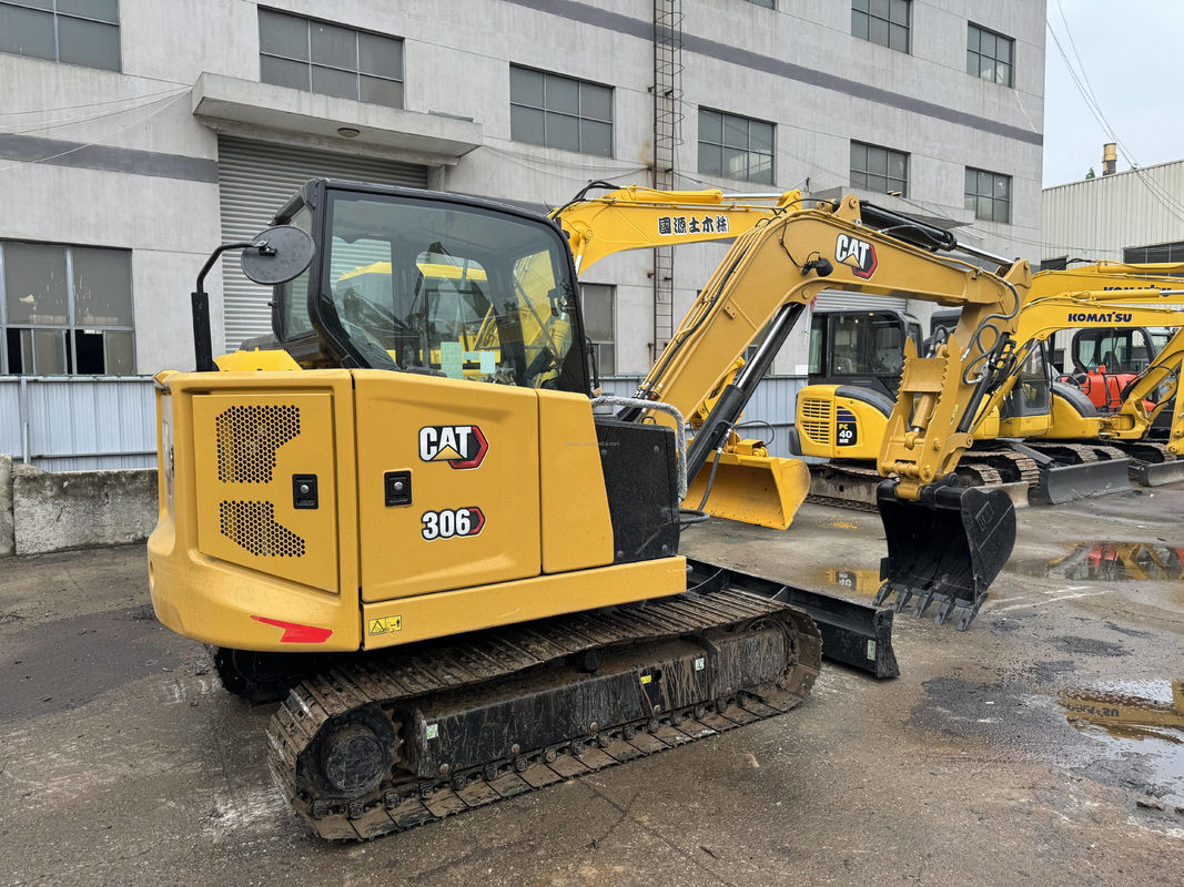 Beste kwaliteit CAT-graafmachine Caterpillar CAT306 Gebruikte kruiper Mini-graafmachine CAT306 te koop