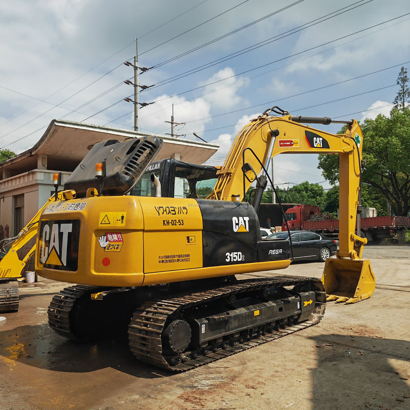 Gebruikte Cat 315D2 met 15 ton Crawler graafmachines in Goed werkende bouwmachines Cat 315D2 graafmachines