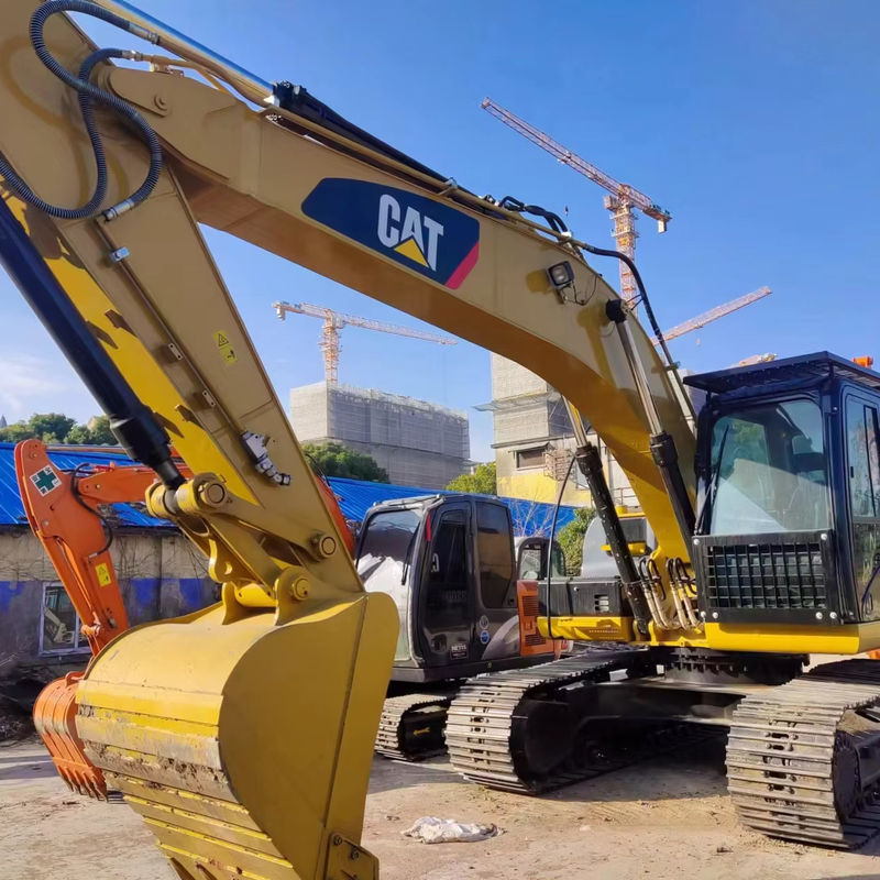 20 ton hoge graafkracht gebruikte graafmachine CAT320D/second hand lage werktijden graafmachine 20YON CAT 320D