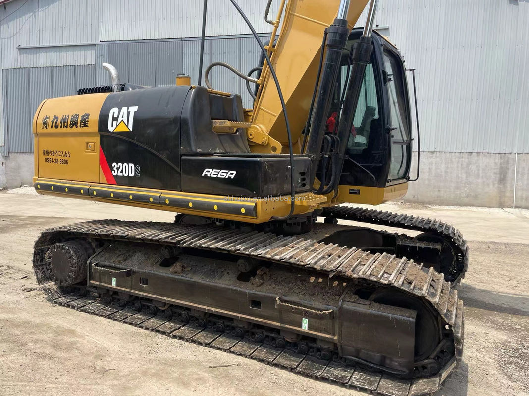 20 ton hoge graafkracht gebruikte graafmachine CAT320D/second hand lage werktijden graafmachine 20YON CAT 320D