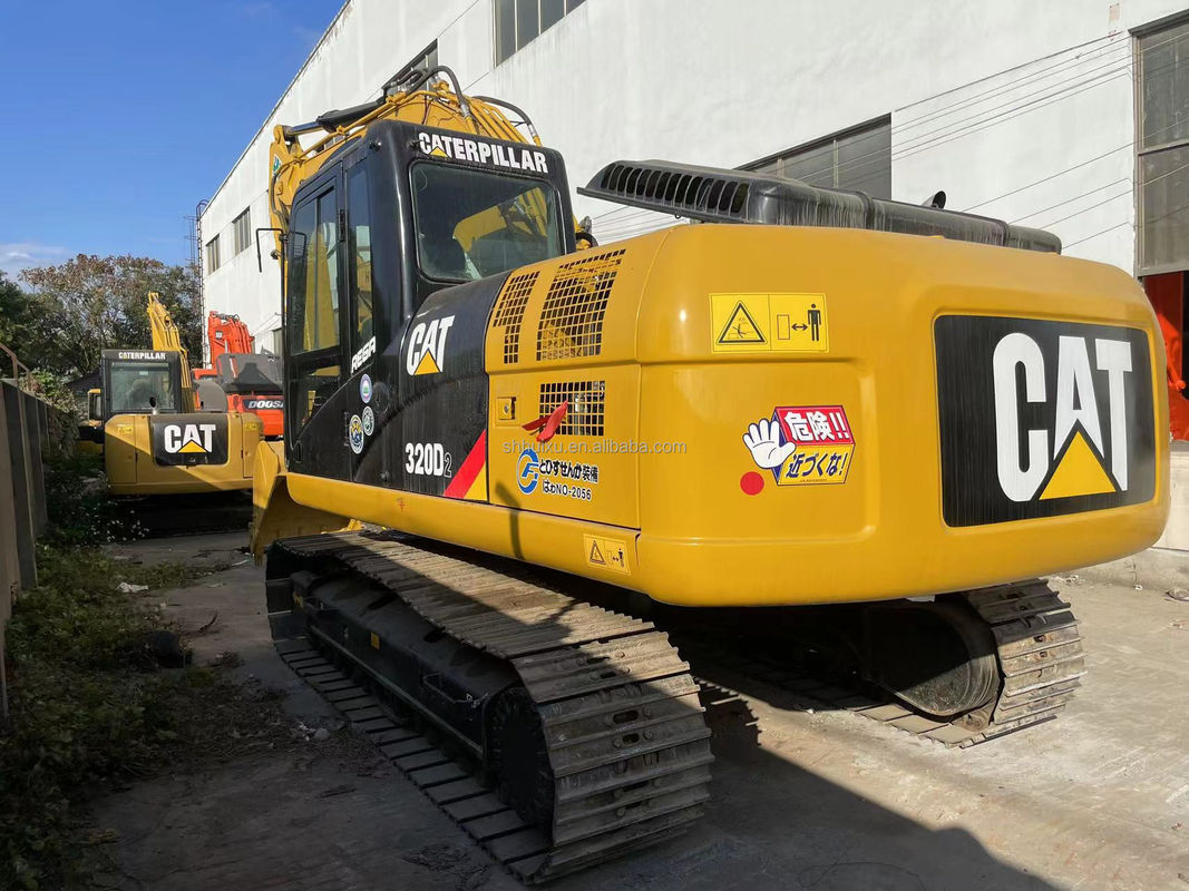 geel originele cat320d gebruikte graafmachine cat320d te koop met goedkope prijs