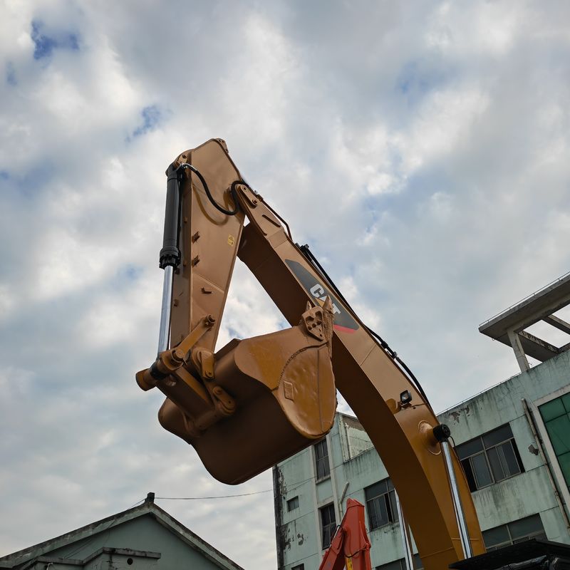 Geel kleur hoog graafvermogen gebruikt cat336d / tweedehands graafmachine cat336d te koop