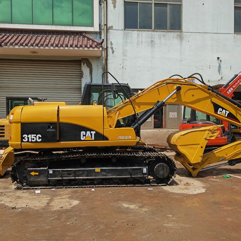 15 ton originele kleur gebruikte cat315c / tweedehands gebruikte cat315c met hoge graafkracht te koop