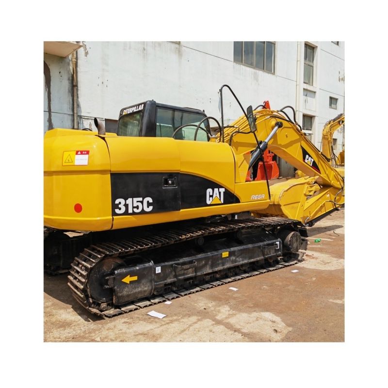 15 ton originele kleur gebruikte cat315c / tweedehands gebruikte cat315c met hoge graafkracht te koop
