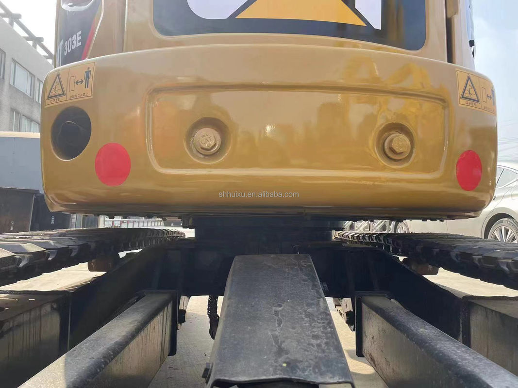 Perfect uiterlijk Gebruikte graafmachine mini CAT 303E Graafmachine Gebruikte CAT 303 mini Graafmachine kleine goedkope prijs Heb grote capaciteit