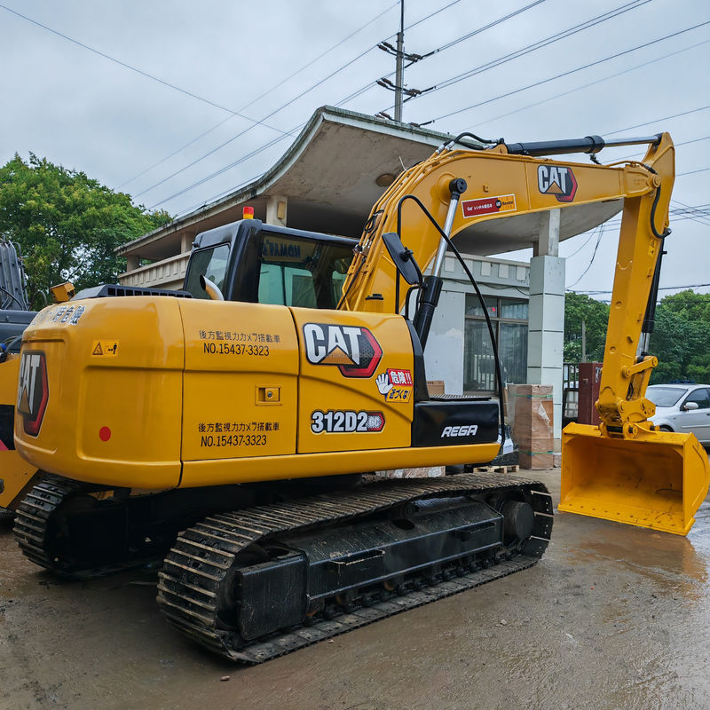 Hoogste verkoop op de markt Caterpillar CAT312D 90%nieuwe graafmachine originele motor in goede staat lage prijs Nationale IV-normen