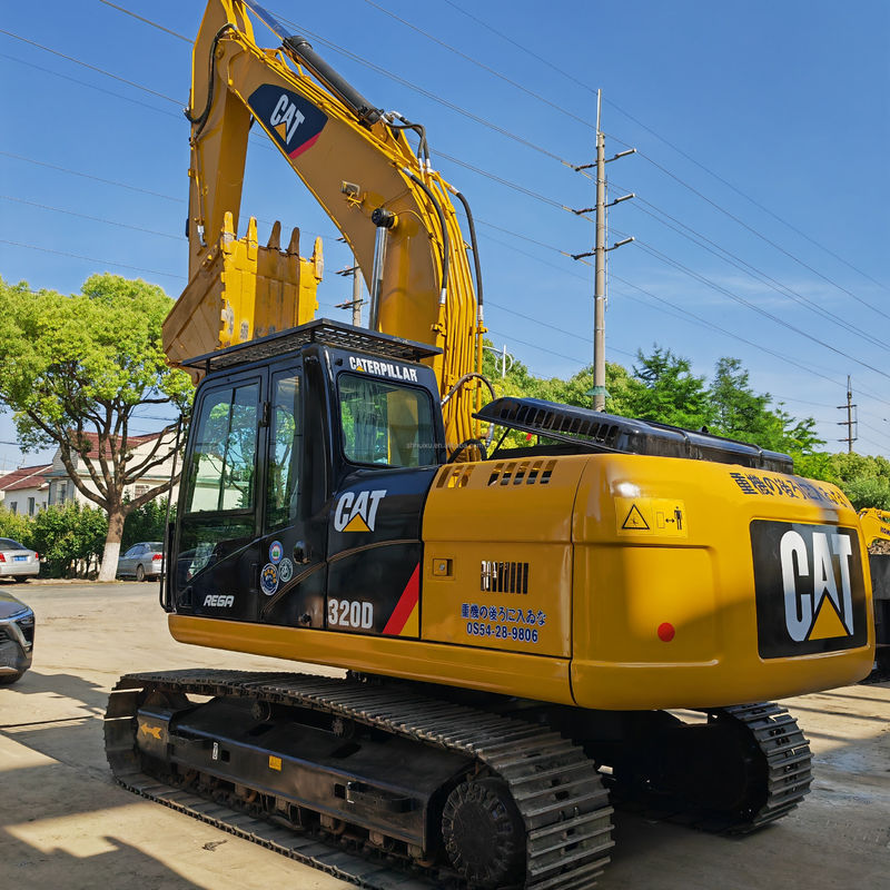 Gebruikte graafmachine cat320d/second hand originele kleur cat 320d te koop