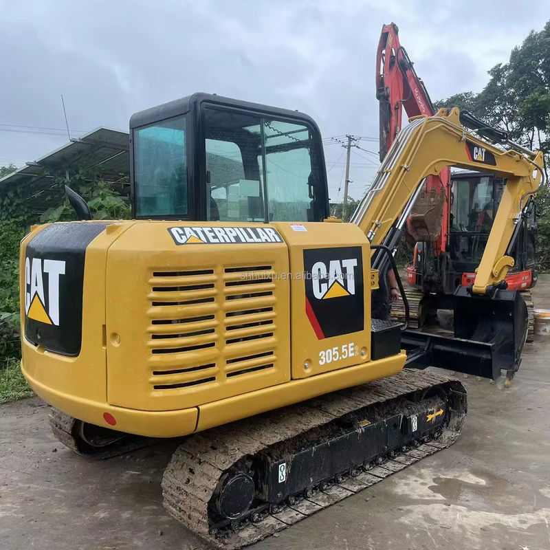 China goedkope graafmachine CAT 305,5E2 5T mini graafmachines tweedehands graver constructie