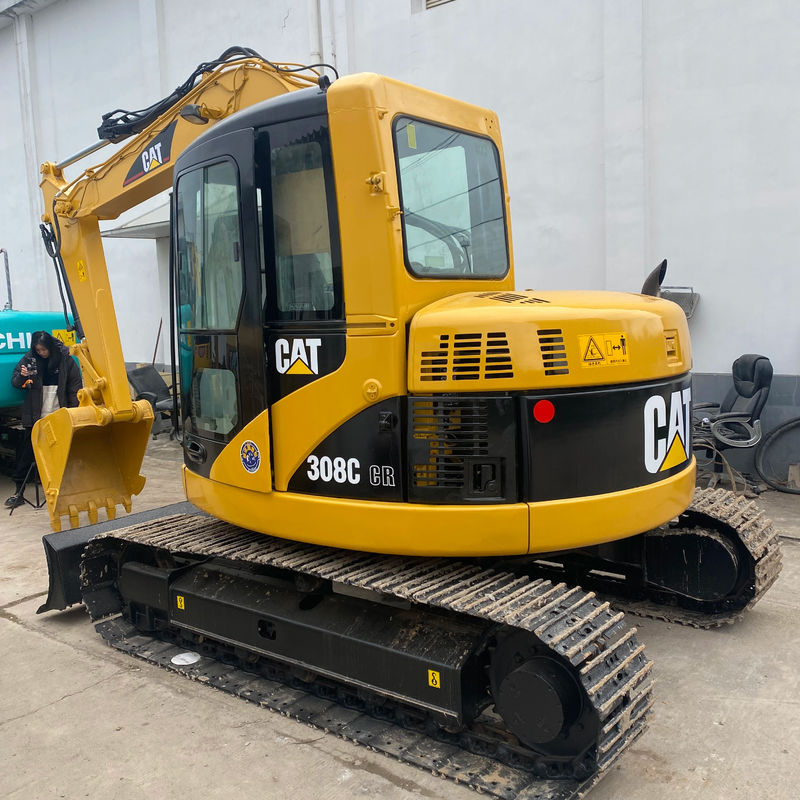 8 TONNEN GEBRUIKTE GRAFENDE GRAFENDE GRAF CAT 308C tweedehands CAT 308C met originele kleur