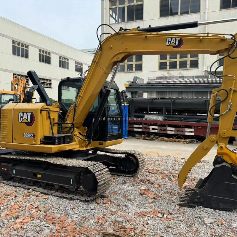 Gebruikte graafmachine CAT308E 308E2 Goedkope mini hydraulische gebruikte graafmachine CAT308E gebruikte CAT308 met goede kwaliteit