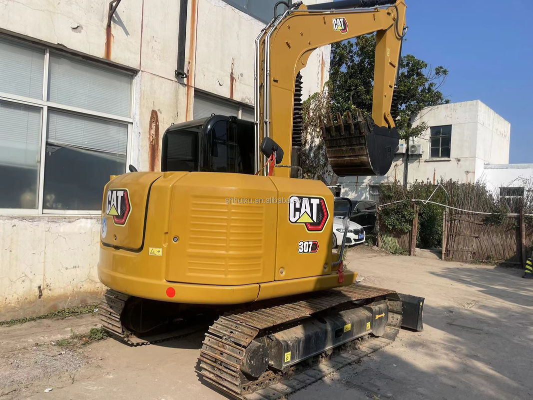 CAT 307 307E 307.5 Gebruikte graafmachine Cat307e 7 ton Crawler graafmachine