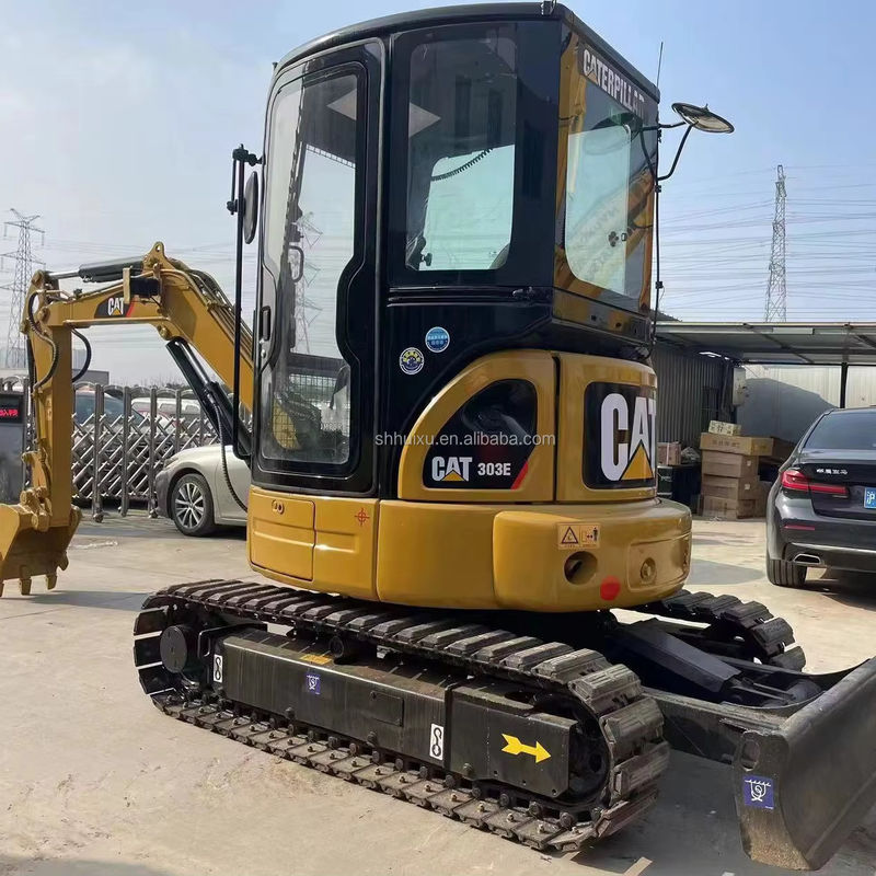 Gebruikte Cat 303E tweedehands Mini Cat 303 met hoge prestaties 0,38m3 emmercapaciteit