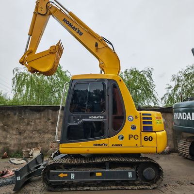 hoge werkvermogen gebruikte komatsu pc60-7/sec hand goedkope graafmachine komatsu pc60 te koop