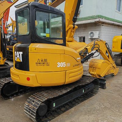 Gebruikte graafmachines CAT 305.5SR krabbelgraafmachine/gebruikte bouwmachines CAT 305SR 5T graafmachine